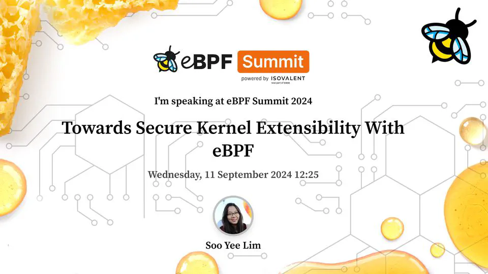 Towards Secure Kernel Extensibility with eBPF