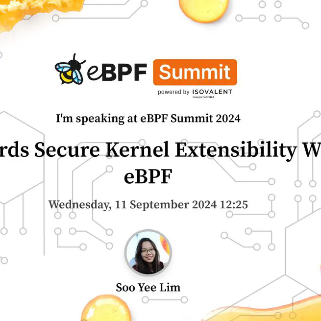 Towards Secure Kernel Extensibility with eBPF